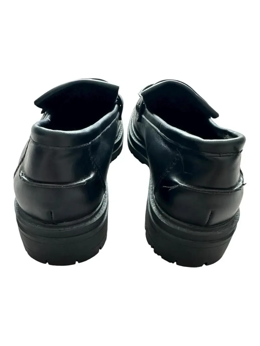 ASOS Design Black Chunky Heel Loafer